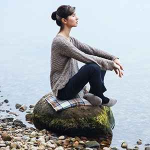 Meditating Woman